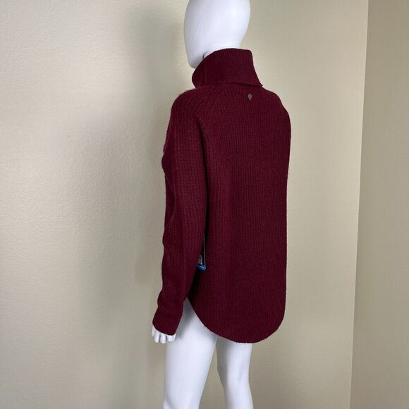 Kuhl Women's Sienna Chunky Knit Cowl Neck Pullover NEW Sweater - Picture 10 of 15